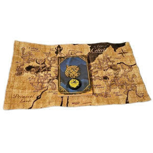 Ys Memories of Celceta Silver Anniversary Edition Cloth Map, Compass & Book